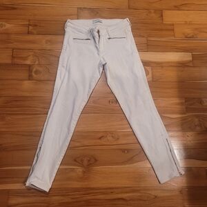 Express white skinny ankle pant